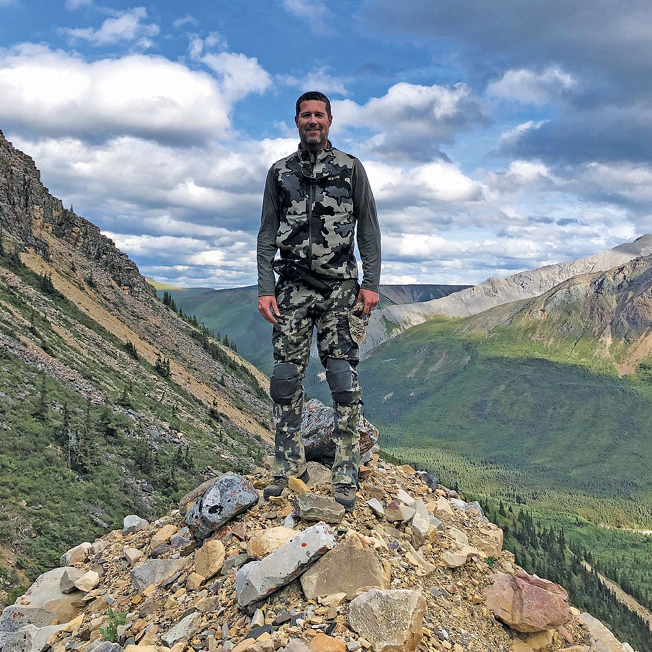 Photo of Dixon Smith backpacking