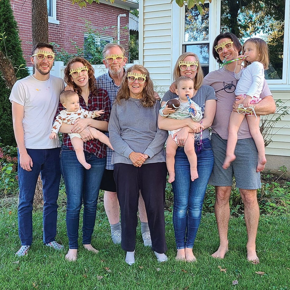 Photo of Dave Davis and Family
