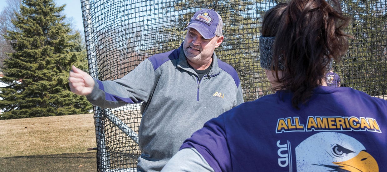 Jud Logan Coaching Outside