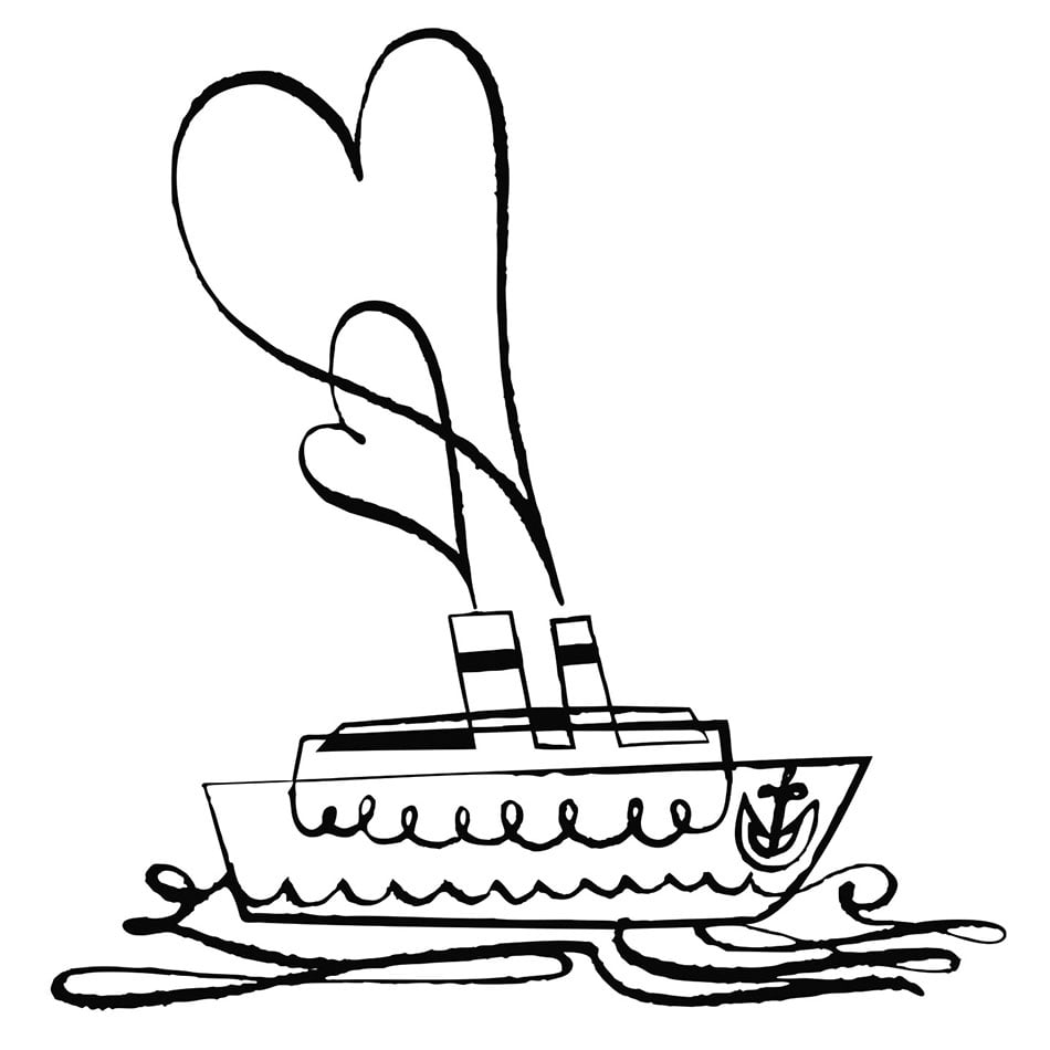 Illustration of a Steamboat