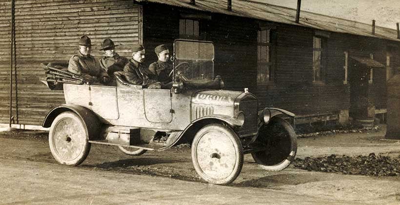 Men in Car