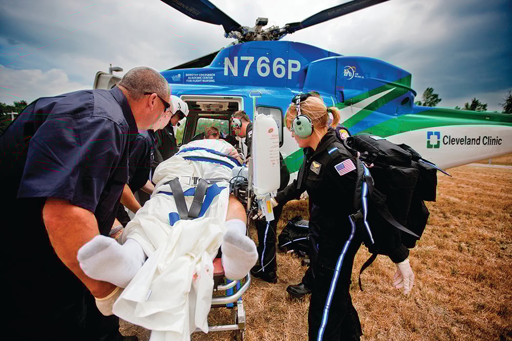 Critical Care Transport crew with patient page 16 SM
